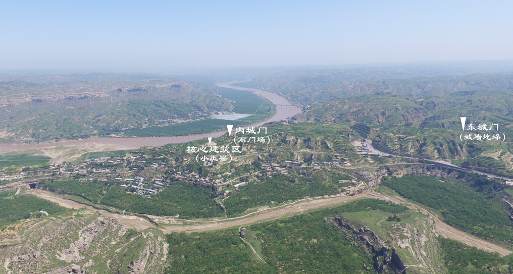A scenic view of Luliang Bicun Site