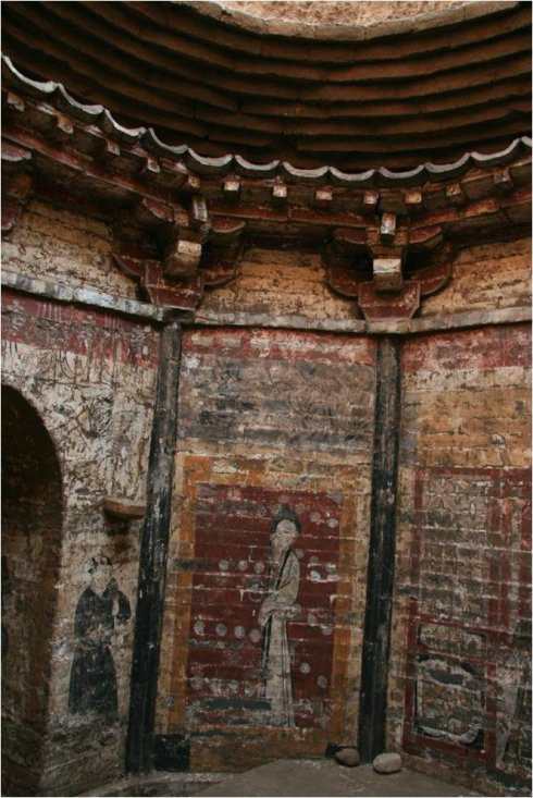 A scenic view of Luliang Donglongguan Tomb Group
