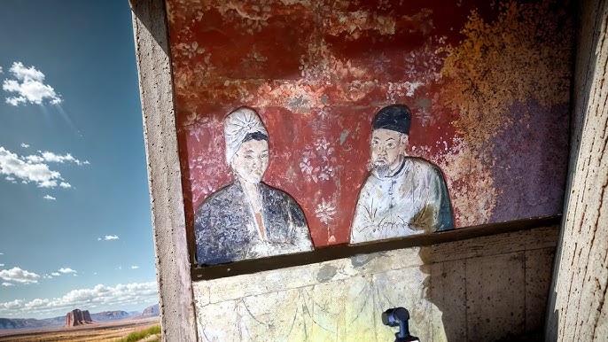 A scenic view of Luliang Donglongguan Tomb Group