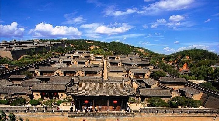 A scenic view of Luliang Mamaozhuang Tomb Group
