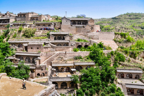A scenic view of Luliang Mamaozhuang Tomb Group