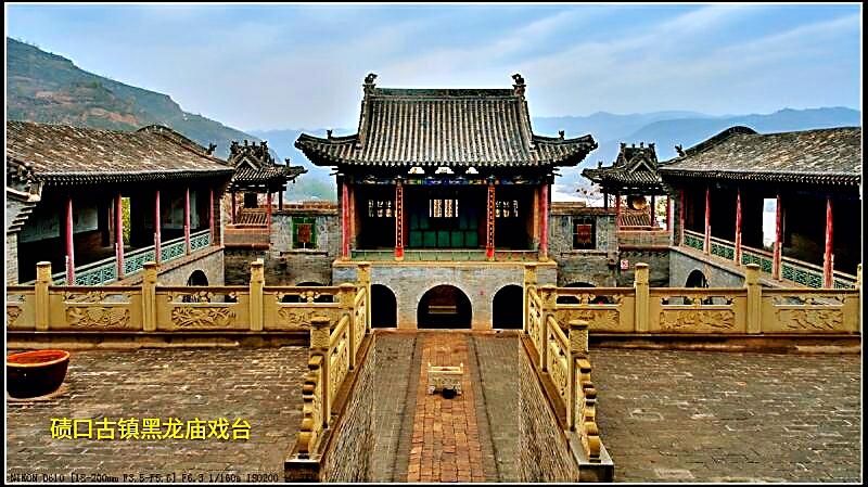 A scenic view of Luliang Qikou Ancient Buildings