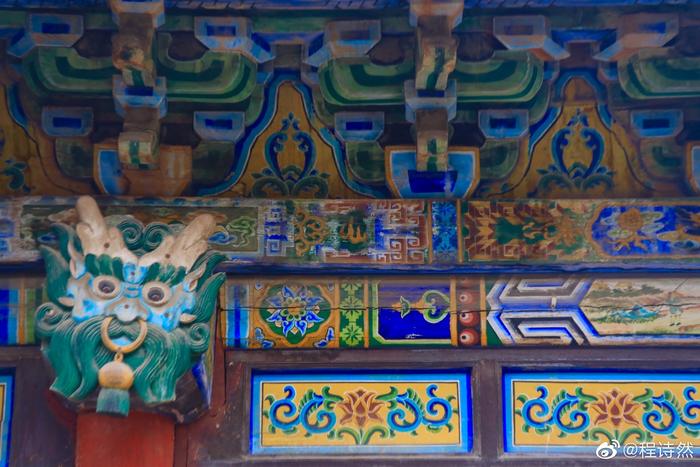A scenic view of Luliang Shanqing Temple