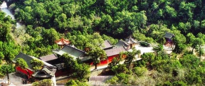 A scenic view of Luliang Tianzhen Guan