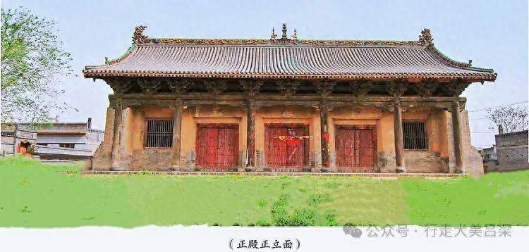 A scenic view of Luliang Yiju Temple