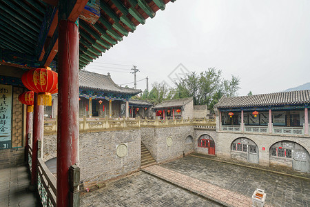A scenic view of Luliang Yiju Temple