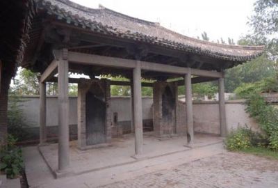 A scenic view of Luohe Shouchanbeiyushouchantai