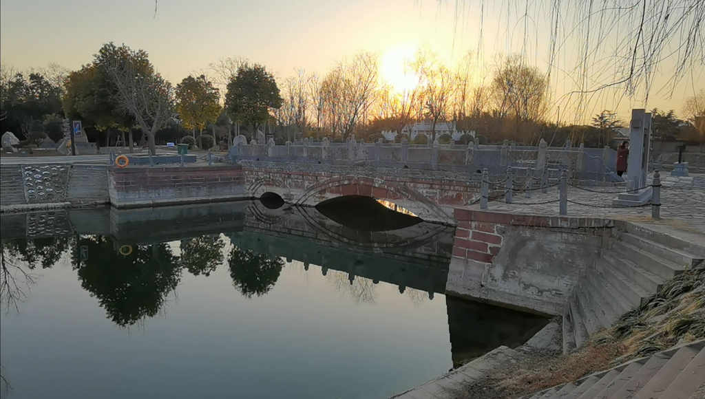 A scenic view of Luohe Xiaoshangqiao