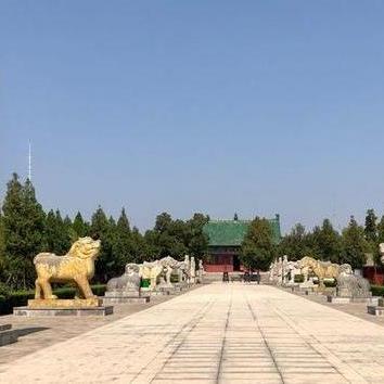 A scenic view of Luoyang Chengyichenghaomu