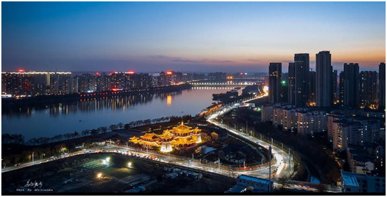 A scenic view of Luoyang Dayunhe Hanjiacang