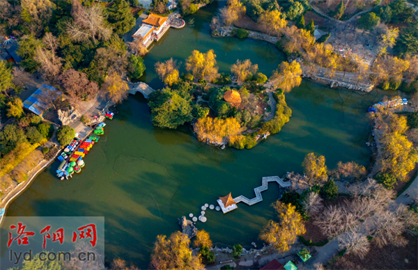 A scenic view of Luoyang Dayunhe Huiluocang