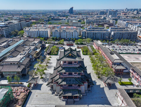 A scenic view of Luoyang Henanfuwenmiao