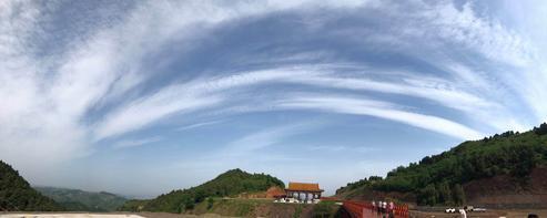 A scenic view of Luoyang Lingshansi