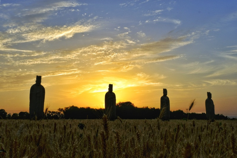 A scenic view of Luoyang Songlingcaishichang