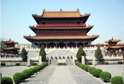 A scenic view of Luoyang Yanshijiulongmiao