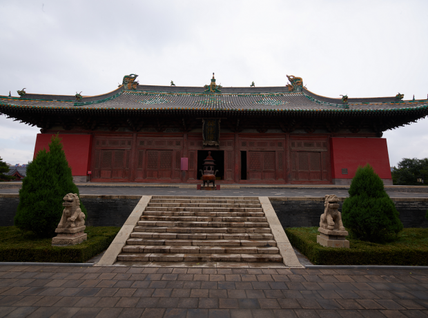 A scenic view of Luoyang Yanshixingfusi