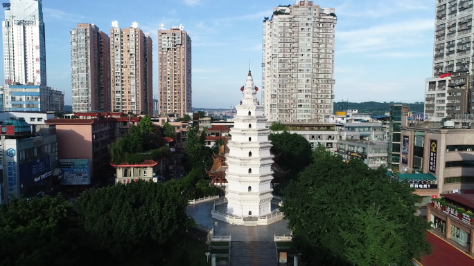 A scenic view of Luzhou Baoenta