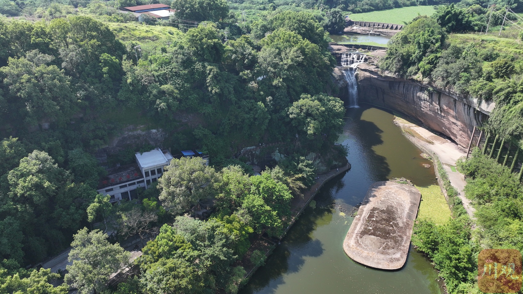 A scenic view of Luzhou Dongwo Shuidianzhan