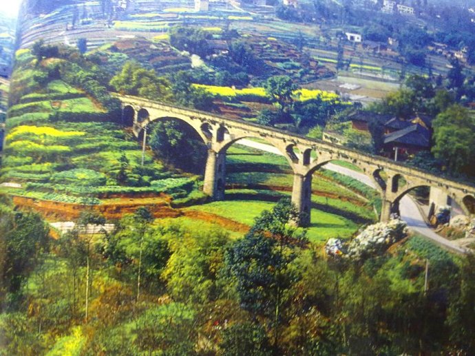 A scenic view of Luzhou Qifeng Ducao