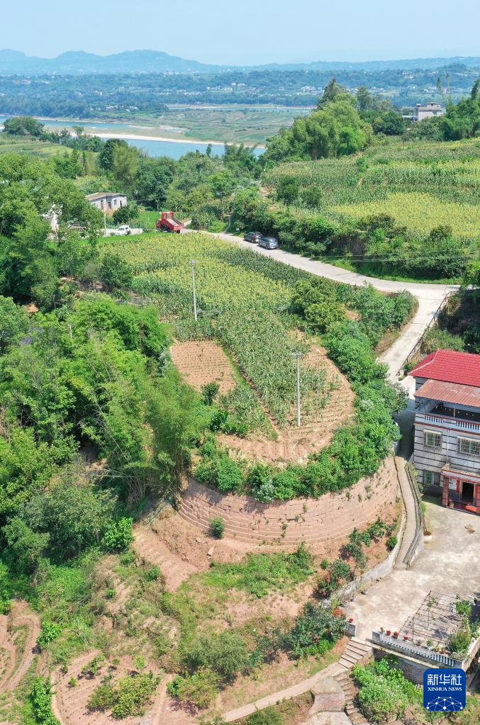A scenic view of Luzhou Shenbicheng Yizhi