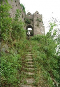A scenic view of Luzhou Shenbicheng Yizhi