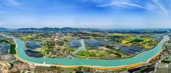 A scenic view of Maanshan Lingjiatan Yizhi