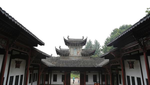 A scenic view of Maanshan Taibailou