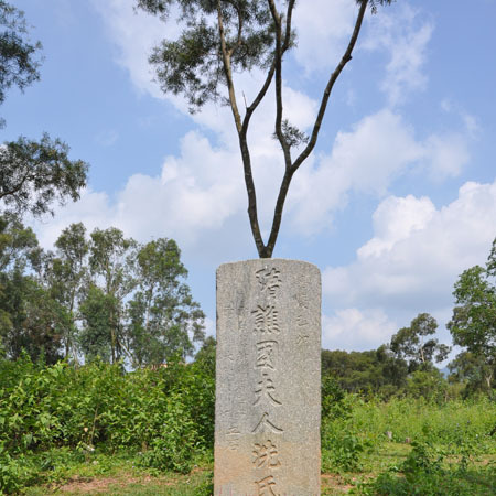 A scenic view of Maoming Sui Qiaoguo Furen Xianshi Mu