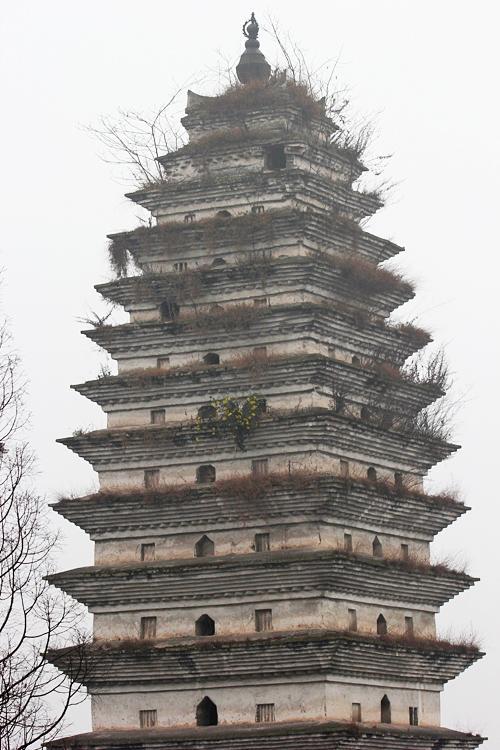 A scenic view of Meishan Danleng Baita