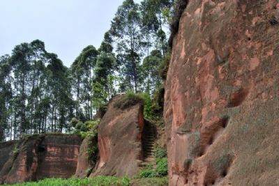 A scenic view of Meishan Ruifeng Yamuqun