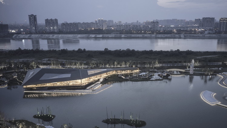 A scenic view of Meishan Zengjiayuan