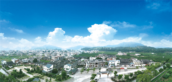 A scenic view of Meizhou Dabu Guangludi