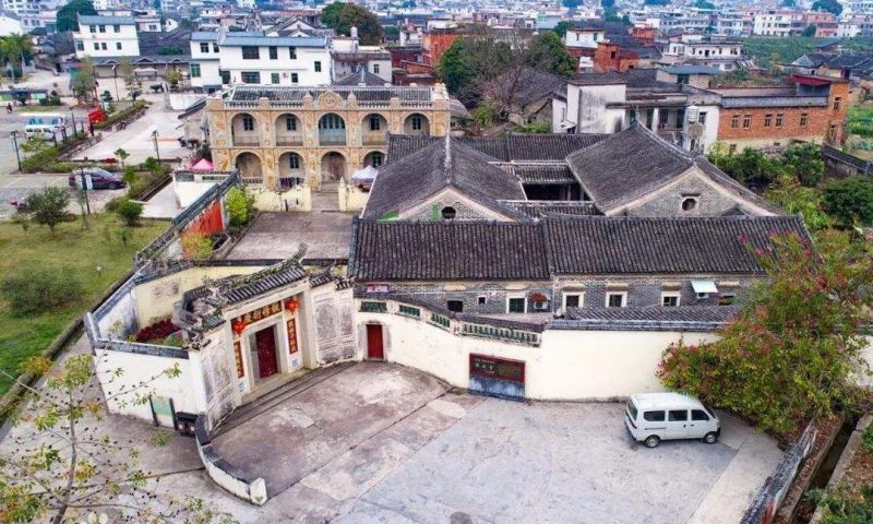 A scenic view of Meizhou Dabu Zhaoqingtang