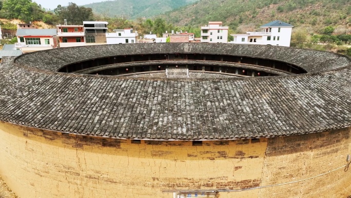 A scenic view of Meizhou Lianfeng Huaelou