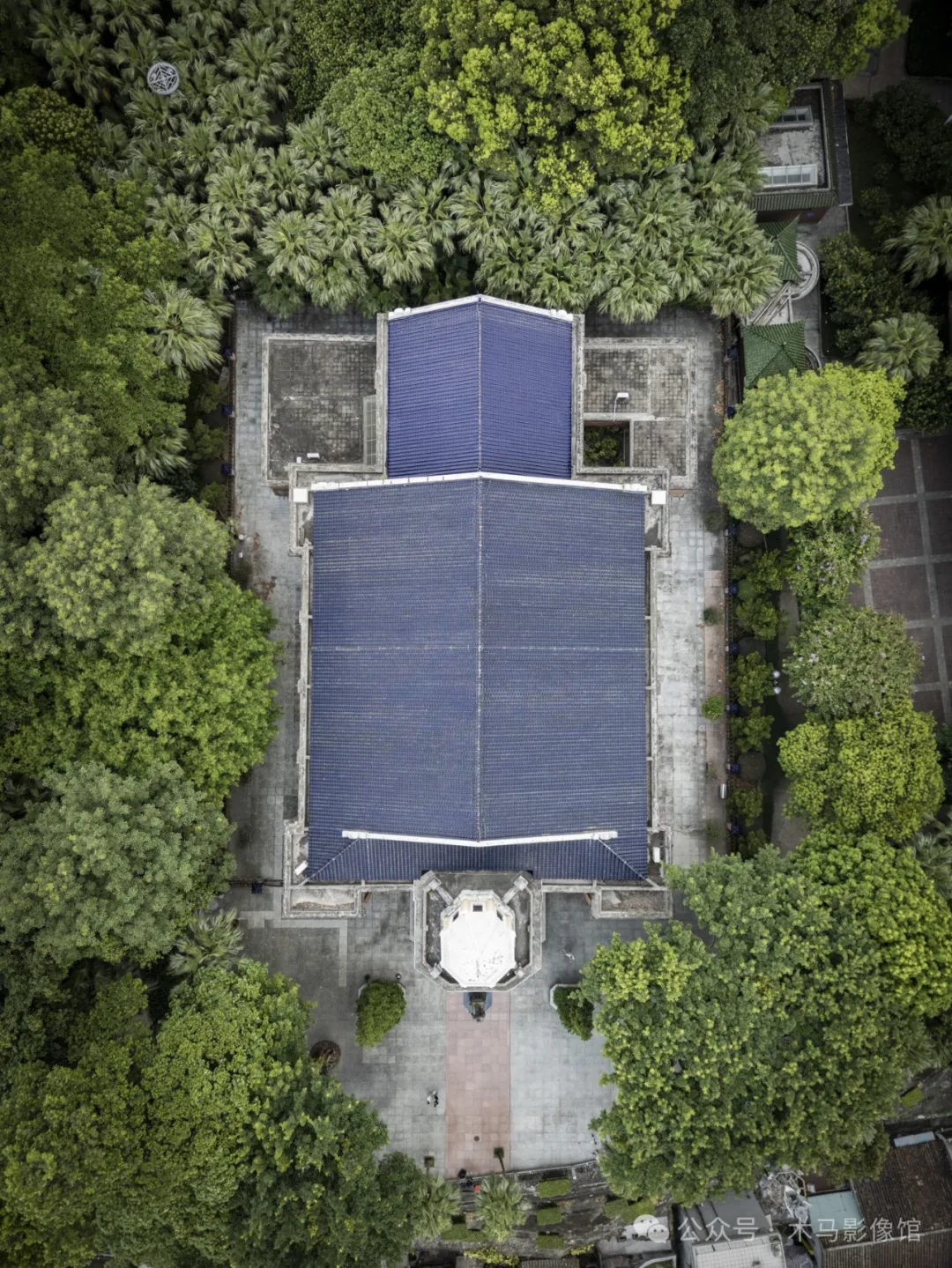 A scenic view of Meizhou Sanhe Zhongshan Jiniantang