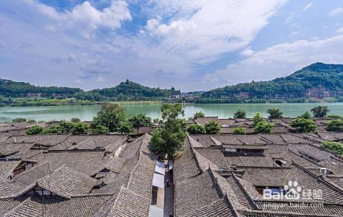 A scenic view of Mianyang Lanchimiao