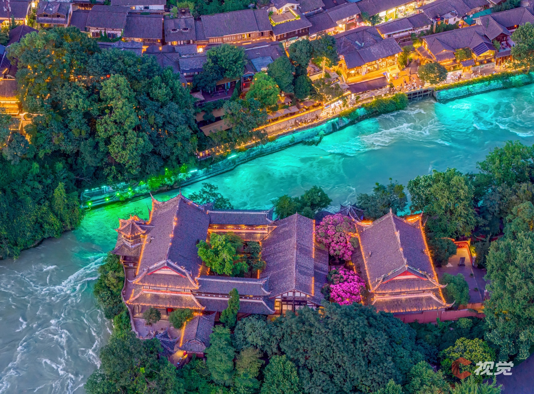 A scenic view of Mianyang Lanchimiao