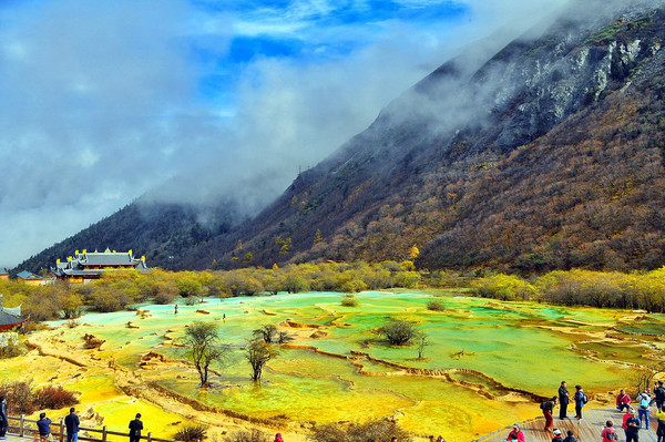 A scenic view of Mianyang Lanchimiao
