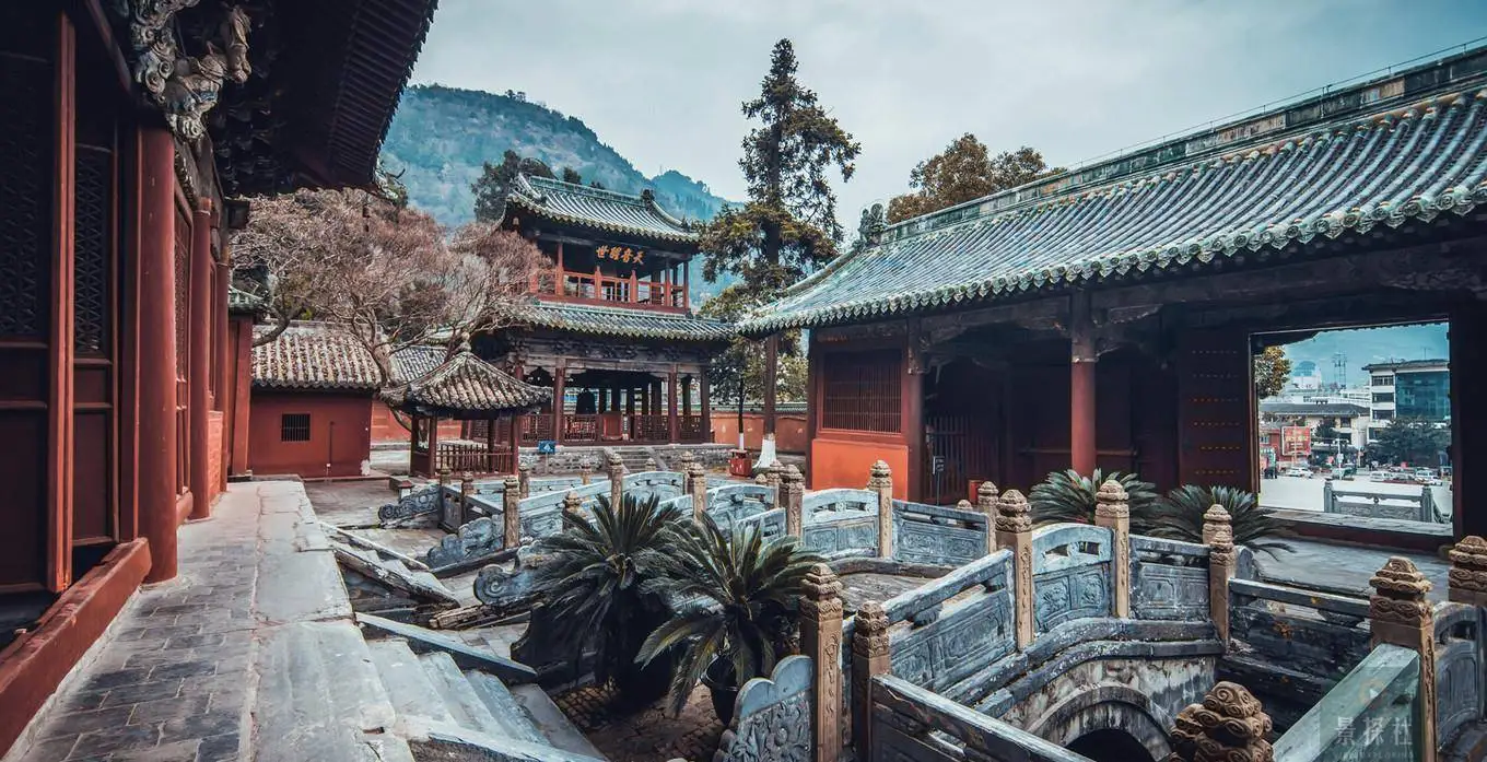 A scenic view of Mianyang Lanchimiao