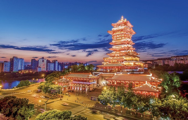 A scenic view of Mianyang Lanchimiao