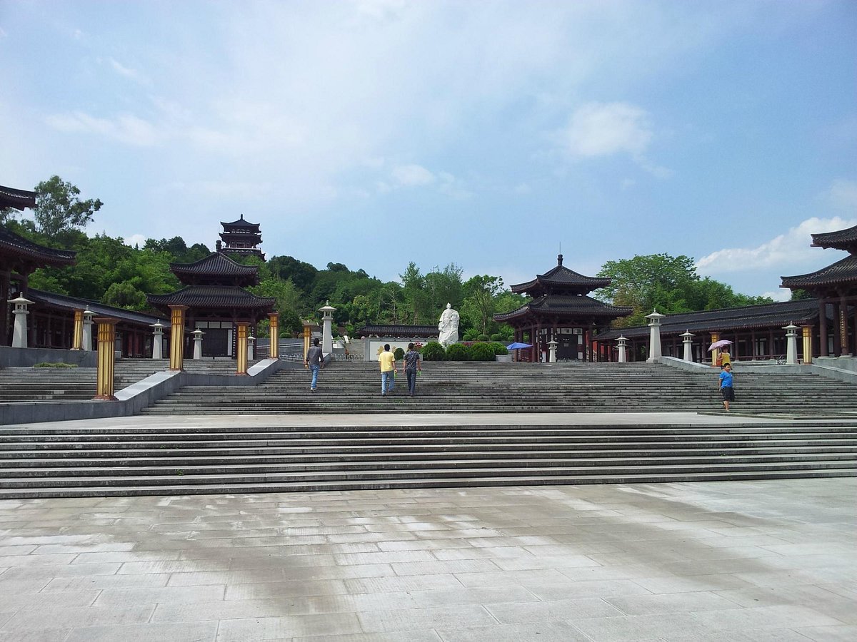 A scenic view of Mianyang Lanchimiao
