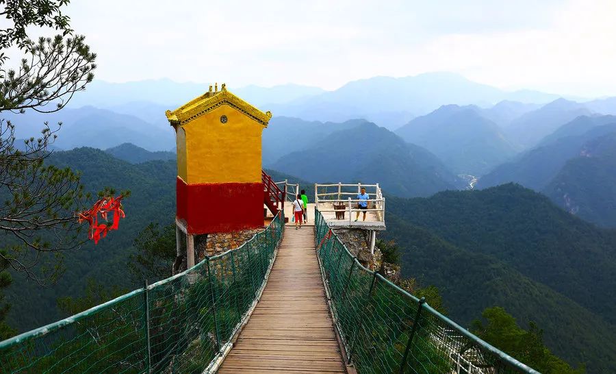 A scenic view of Mianyang Laojunshan Xiaodong Yizhi