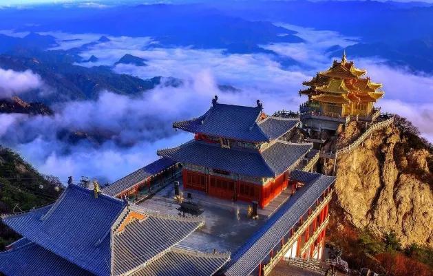 A scenic view of Mianyang Laojunshan Xiaodong Yizhi