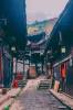A scenic view of Mianyang Qinglinkou Gujianzhuqun