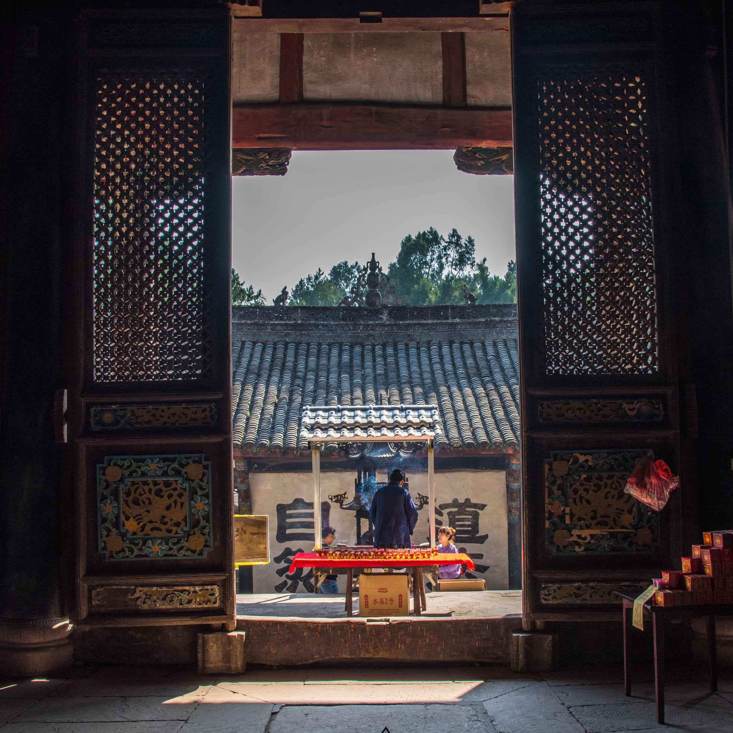 A scenic view of Mianyang Yuntaiguan
