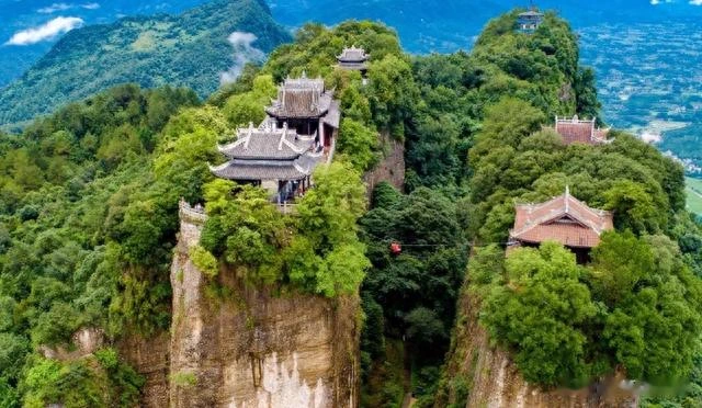 A scenic view of Mianyang Yunyansi
