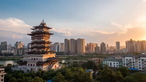 A scenic view of Mianyang Yunyansi