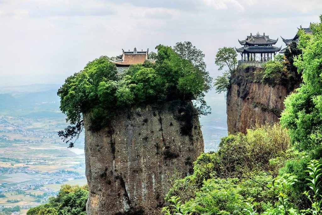 A scenic view of Mianyang Yunyansi