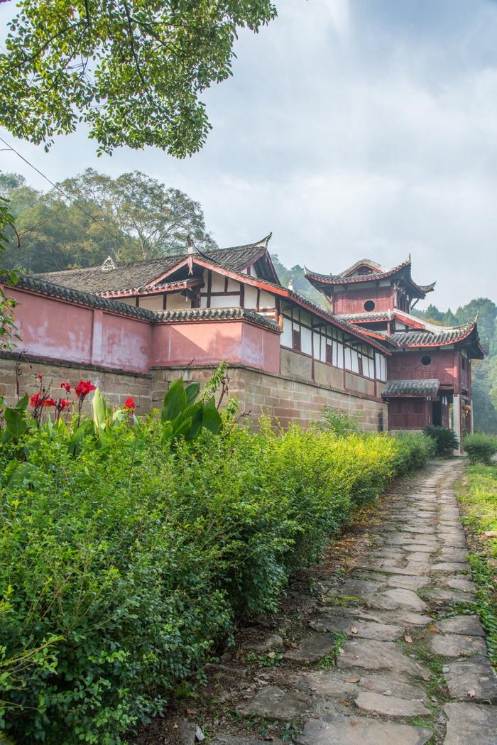 A scenic view of Mianyang Yuquansi