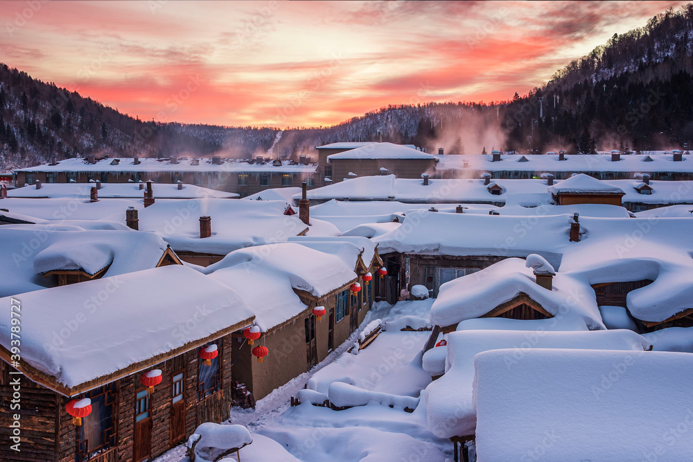 A scenic view of Mudanjiang Bianqiang